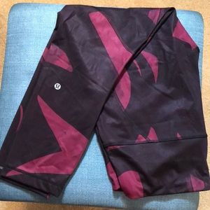 Lulu lemon patterned leggings